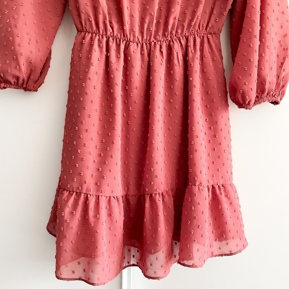 ZARA Swiss Dot Wrap Dress - Picture 11 of 12